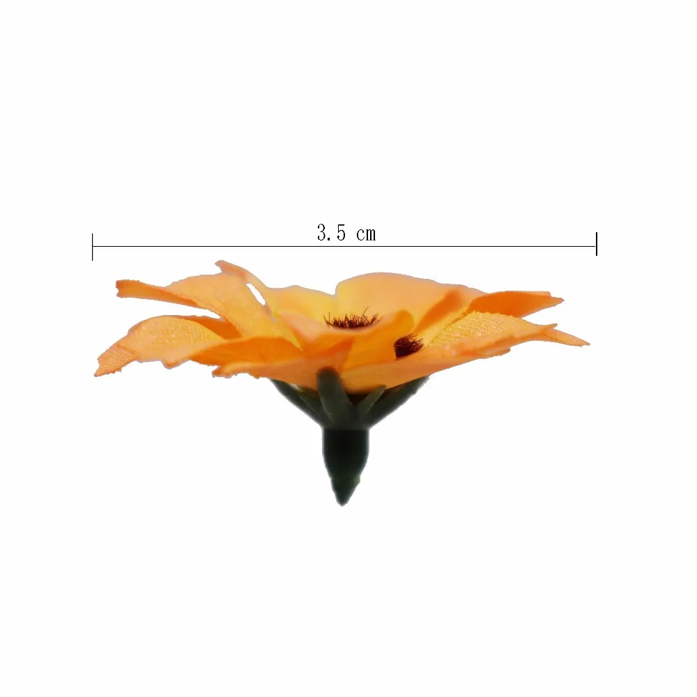 50 шт. шелковые маленькие ромашки недорогие искусственные цветы лоза Свадебные украшения DIY ВЕНОК аксессуары, коробки для конфет искусственный подсолнух