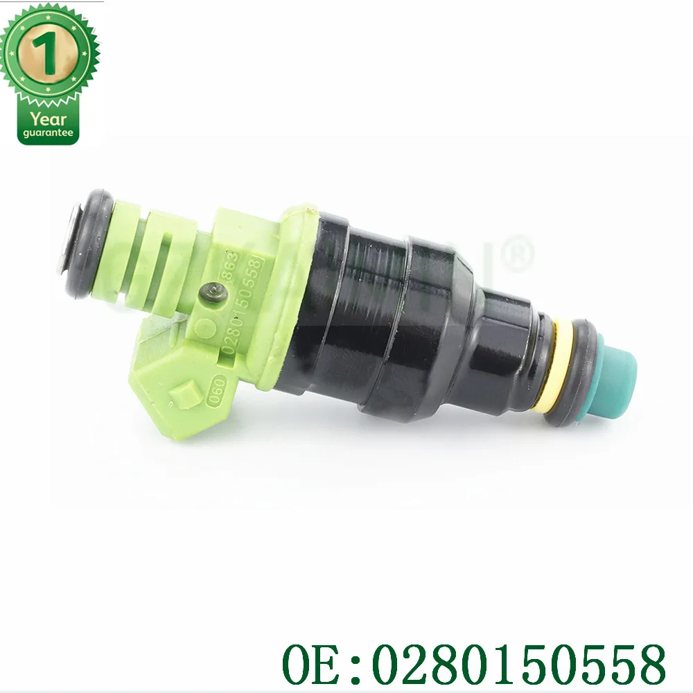 Набор 4 oem 0280150558 0 280 150 558 инжекторный клапан 42LBS 440cc/мин зеленый верхний впрыск топлива XL3V9F593A5A