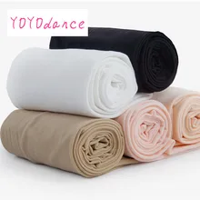 Женские чулки с высокой талией размера плюс, колготки для танцев, колготки для бедра, мягкие эластичные колготки для взрослых, балетные колготки со штрипками