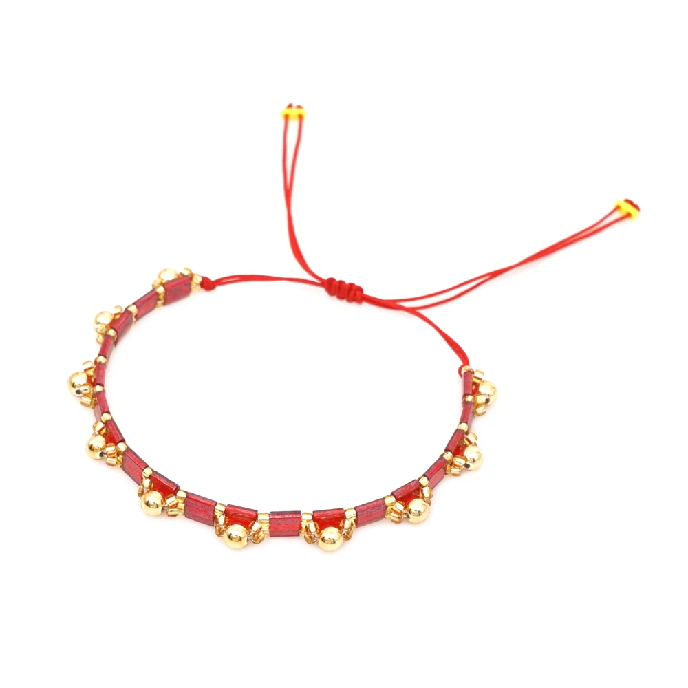Go2boho Tila Beads браслет для женщин Япония MIYUKI браслет богемные летние ювелирные Браслеты Boho Pulseira Mujer ручной работы