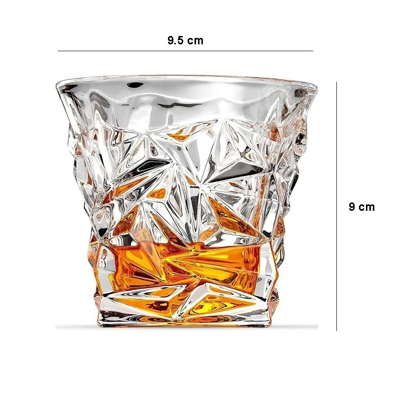 Комплект из 2 предметов 320ml прозрачный кристалл виски Стекло посуда для пиво