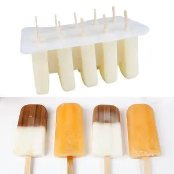 

Ice Cream Tubs Silicone Eco Friendly Popsicle Mold Household Kitchen Gadgets Diy Mold Dessert Ice Cream Mold