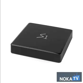 

S1 1 Year TV Box Code Iptv NOKATV Subscription TV Box Android 8.1 Media Player Mini TV IPTV Set Top TV Box