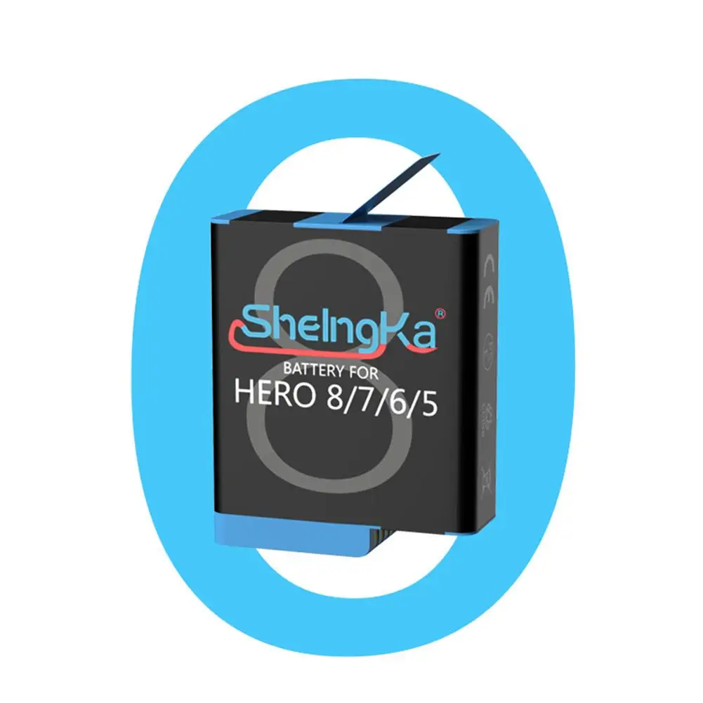 Высокое качество для Sheingka Новая батарея для Gopro8/7/6/5/ аксессуары для батарей