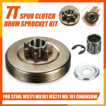 

7T Spur Clutch Drum Sprocket Kt For Stihl MS171 MS181 MS211 MS 181 Chainsaw 7 Tooth Gasoline Chainsaw Part