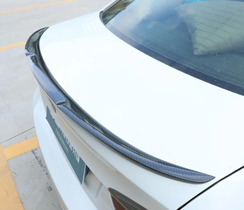 

Carbon Fiber Car Rear Wing Trunk Lip Spoilers Fits For 06-11 BMW 3 series E90 2006 2007 08 2009 2010 2011