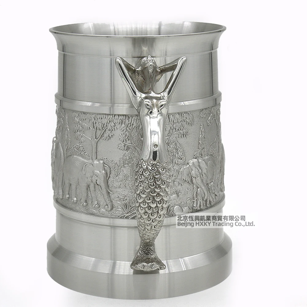 Восточная Оловянная пивная кружка-чистый оловянный 97% бессвинцовый ...