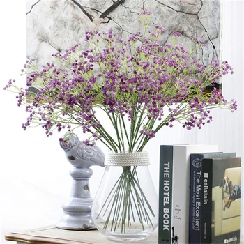 Artificial Flowers Fake Gypsophila Bouquet Realistic Simulation Flowers For Wedding Home Family Party Craft Decoration