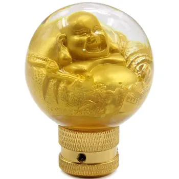 

Laughing Buddha Resin Car Gear Shift Knob Shifter Lever Universal Fit For Automatic Manual Transmission Gear Shift Knob