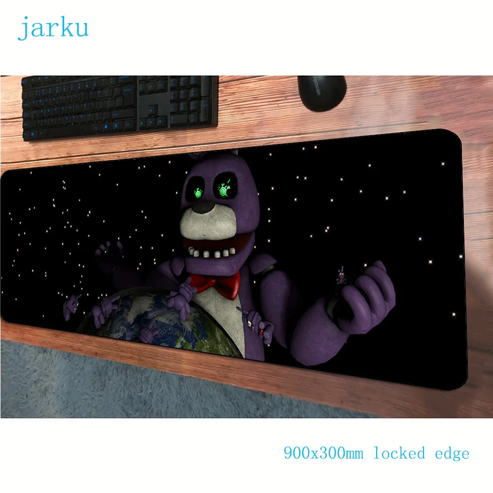 900x300x3 мм Five Nights at Freddy's коврик для мыши игровой коврик для мыши геймер коврики для мыши игровой компьютер padmouse ноутбук игровые коврики