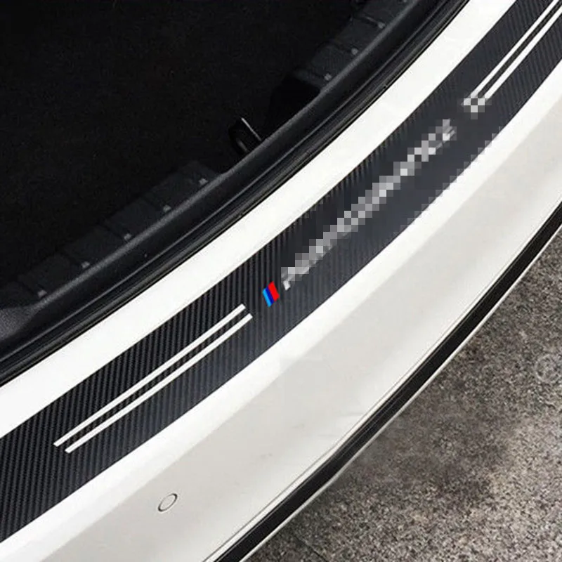 Наклейка на порог бампера из углеродного волокна для серий BMW1/2/3/4/5/6/7/Z4/M3|Наклейки