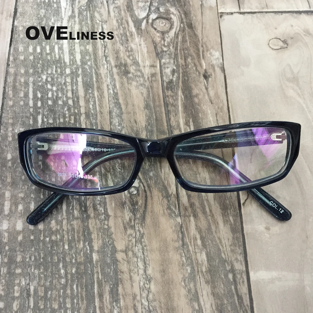 Очки по рецепту оптические очки оправа для глаз женщин очков ацетатные