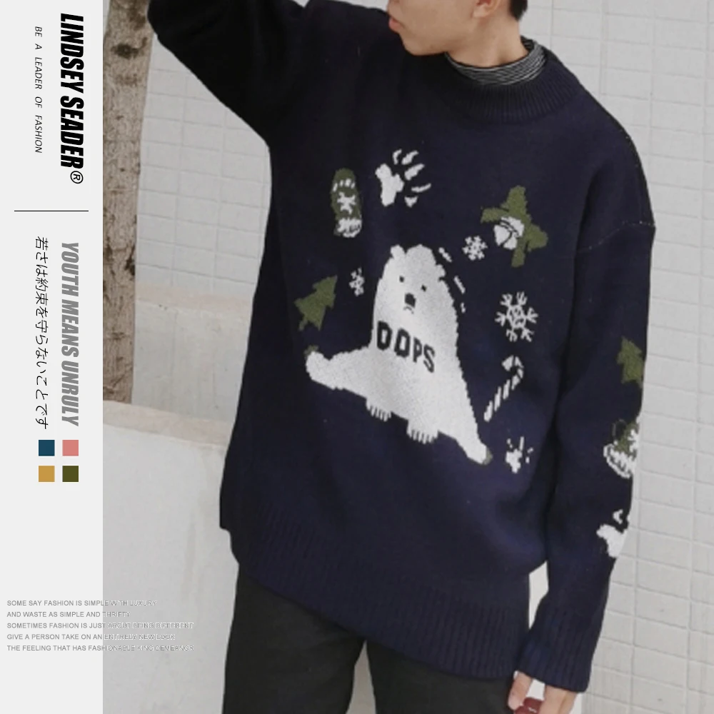 Jaminy Men/’s Sweater Plus Size High Neck Pullover Jumper Slim Fit Warm Knitting Turtleneck Top Blouse