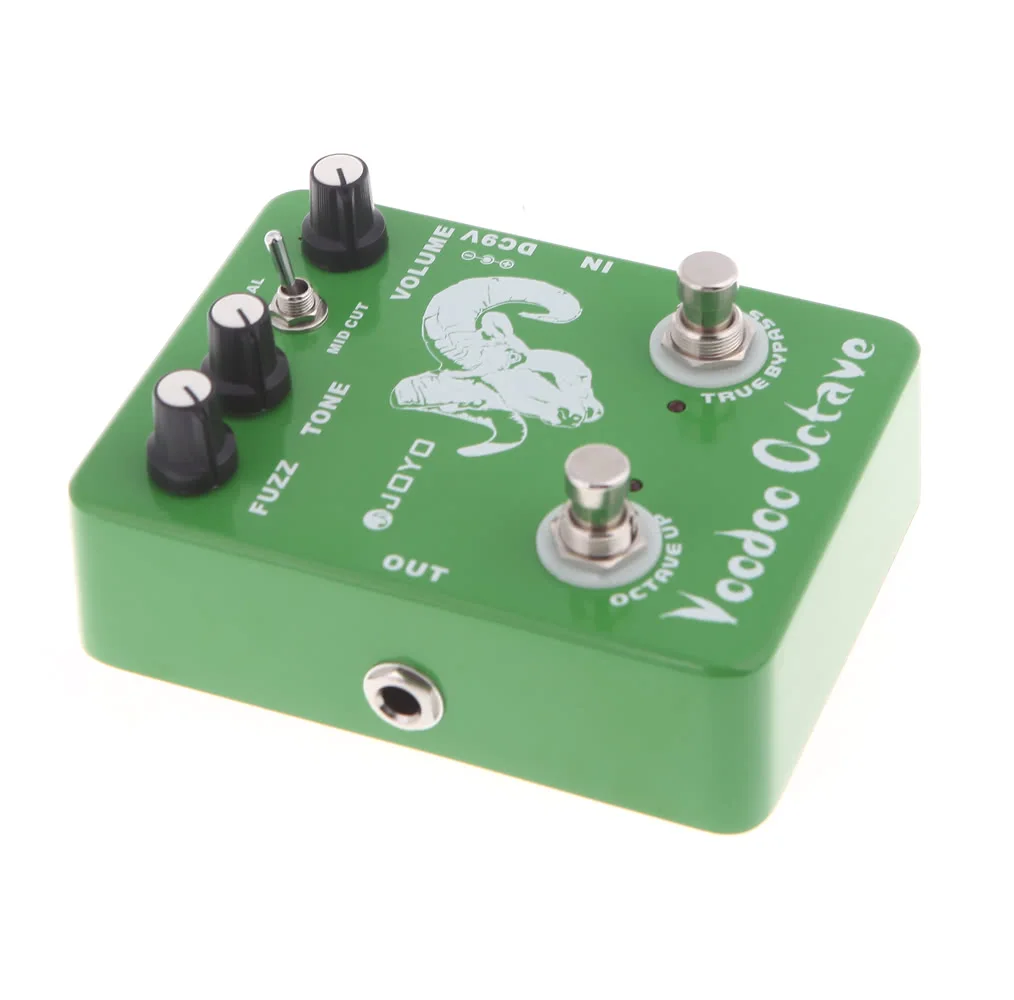 JOYO JF 12 Voodoo Октава Фуз эффект гитары педаль эффектов истинный обход|Детали и