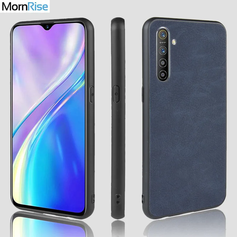 Новая мода обложка на заднюю панель из искусственной кожи для OPPO REALME XT чехол