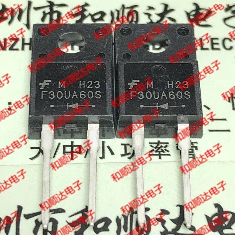 5 шт./F30UA60S FFPF30UA60S TO-220F 600V 30A TO220F