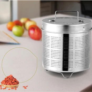 

Stainless Steel Health Pot Filter Net Can Reuse Tea And Coffee Filter Home Kitchen Drinking Accessories