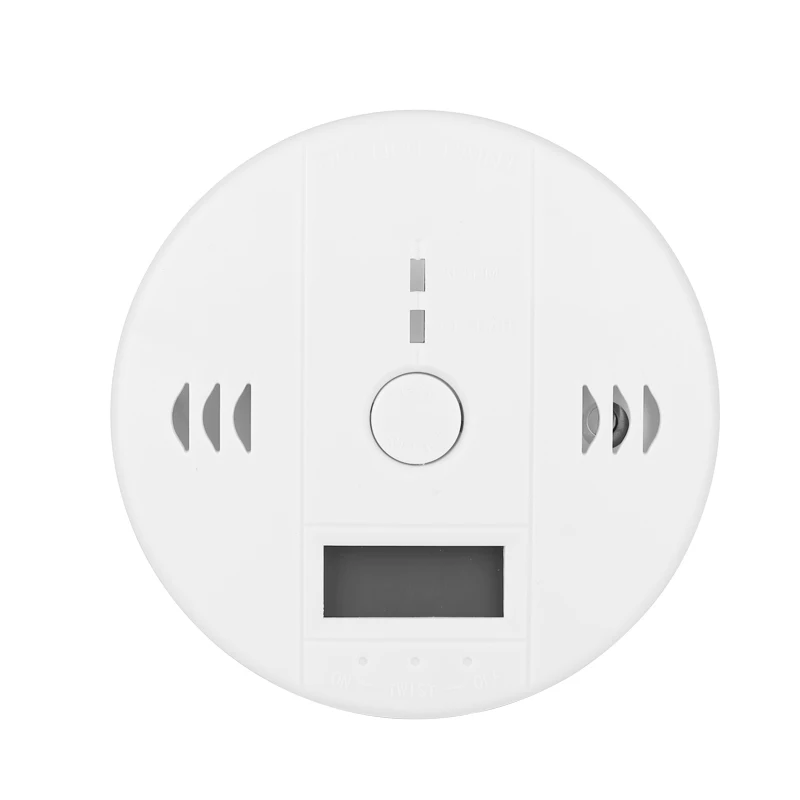 Carbon Monoxide Detector LCD CO Sensor Work Alone Built In 85dB Siren Sound Independent Carbon Monoxide Poisoning Warning Alarm Detector