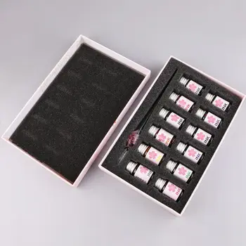 

13Pcs/Set Cherry Blossom Rain Bottled Dip Glass Pen Ink With Fountain Dip Writing Signature Pen Art Supplies Gifts