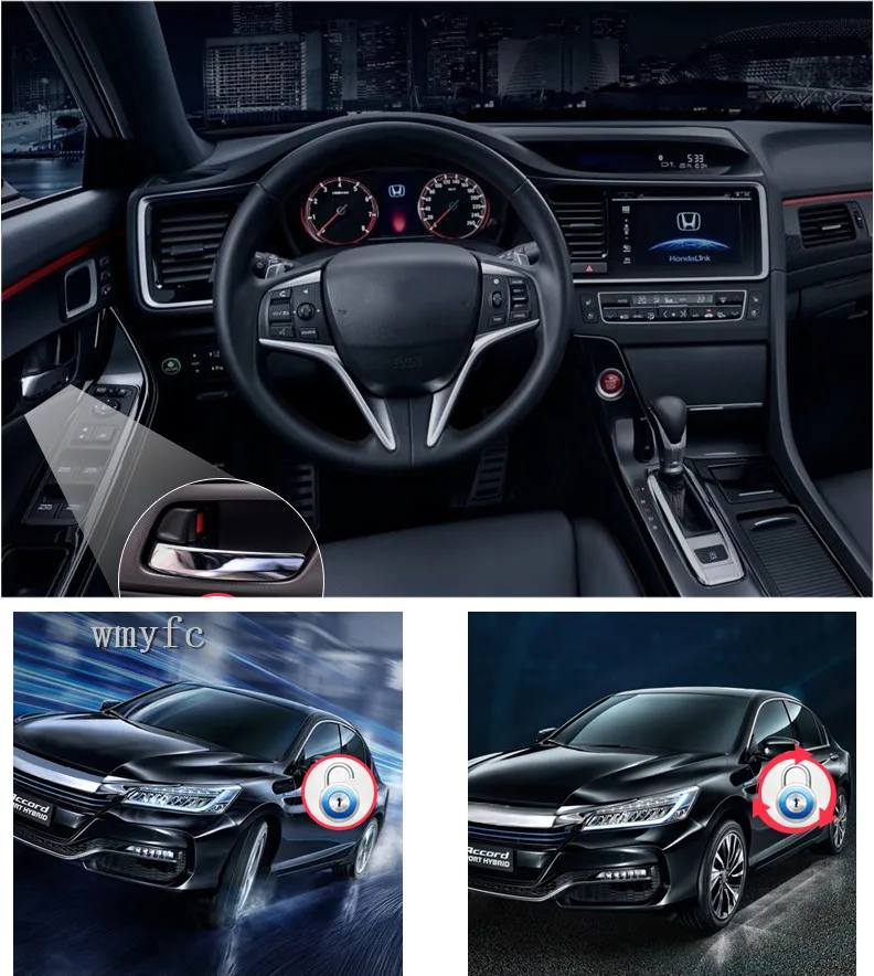 Для Honda Accord 8th 9th 10th Accord 2008- автомобильный контроль заднего обзора окно пульт дистанционного управления аксессуары