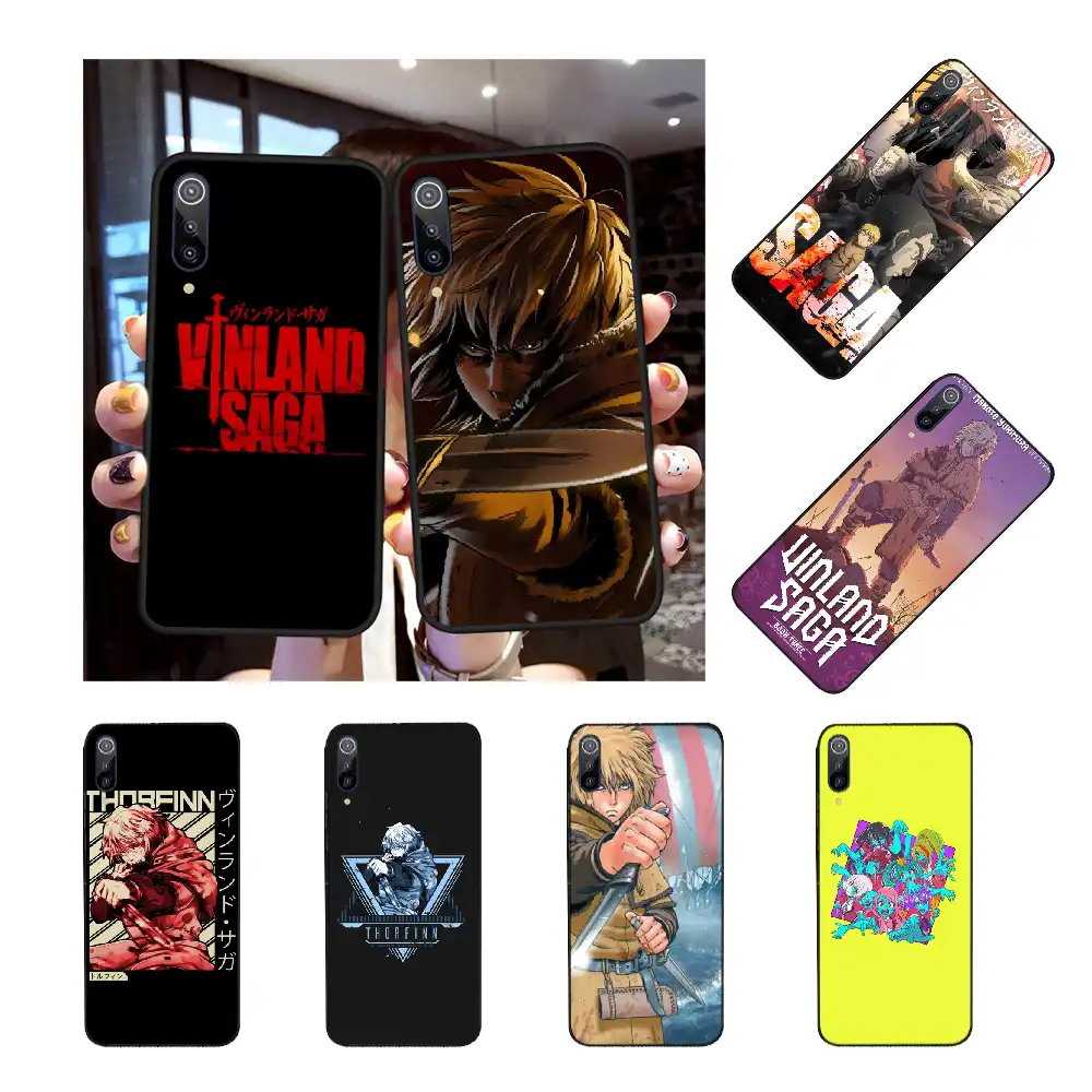 Nbdruicai Vinland Saga Anime Black Soft Shell Phone Case Capa For Redmi Note 8 8a 7 6 6a 5 5a 4 4x 4a Go Pro Plus Prime Phone Case Covers Aliexpress