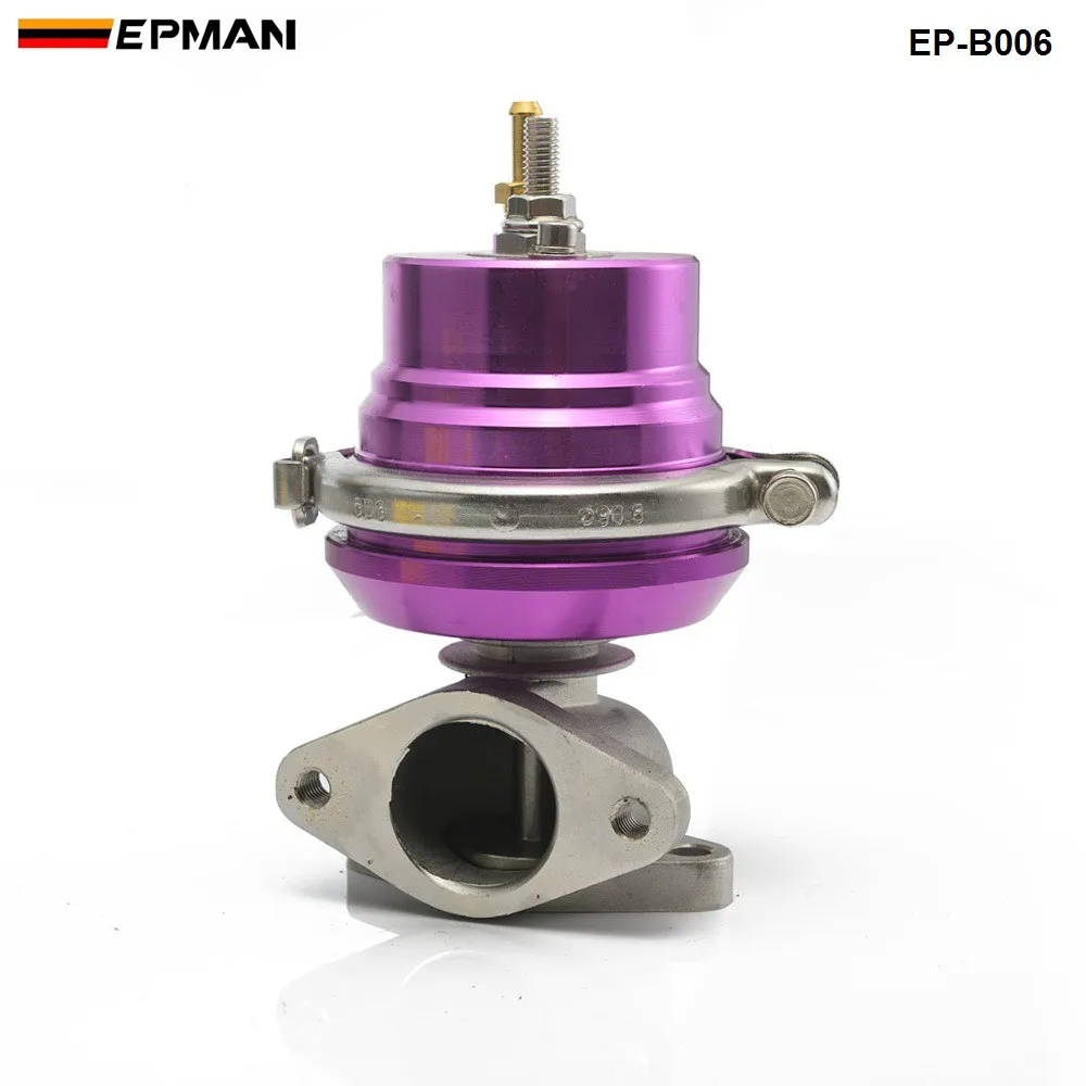 Фиолетовый Регулируемый 38 мм внешний турбо V-Band V Band wategate Turbocharge фланец EP-B006