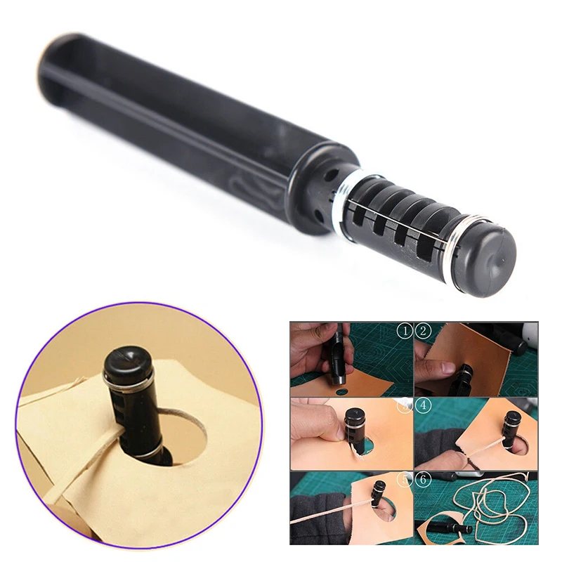 Strap Cutter 1Set Leather DIY Leather Craft Lacing Lace Craft Hand 15cm 3 Blades Lacing Lace Cord Maker