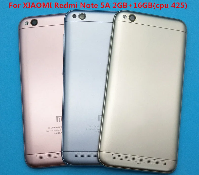 Задняя крышка батарейного отсека для Xiaomi Redmi 5A(cpu = 435) задняя камеры стеклянный