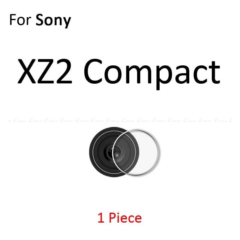 For XZ2 Compact Задняя Защитная пленка для объектива камеры для sony Xperia 1 5 10 L2 L1 XZ3 XZ2 Premium Compact XA2 Plus ультра закаленное стекло - Цвет: For XZ2 Compact