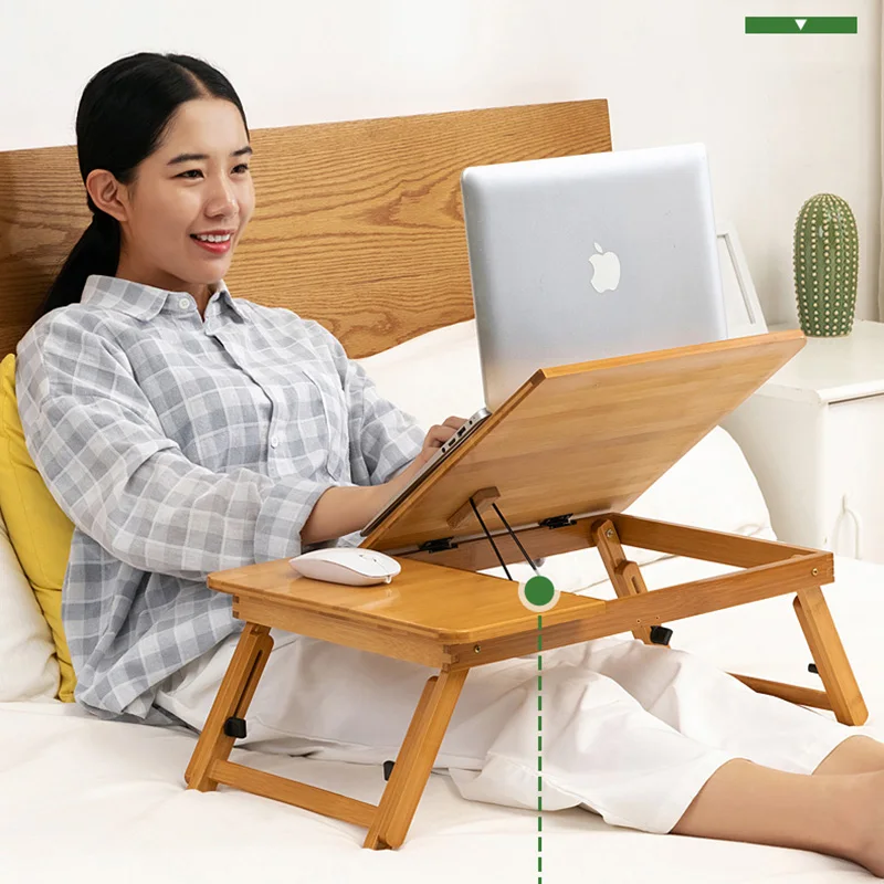 подставка для ноутбука Fold-down Bed Book Desk Laptop Computer Table Lazy Home Student Write Bedroom Dormitory Magic Device