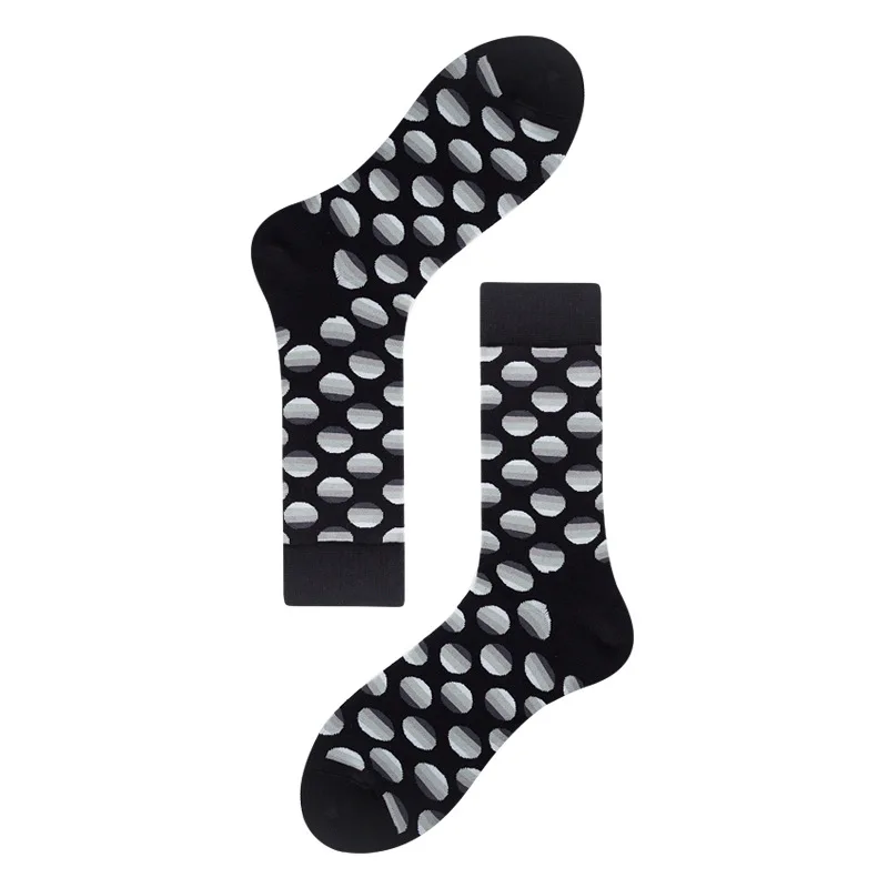 2 шт./1 пара корейских Харадзюку шахматных носков стильные клетчатые носки с геометрическим рисунком мужские хлопковые носки в стиле хип-хоп унисекс Веселые забавные носки