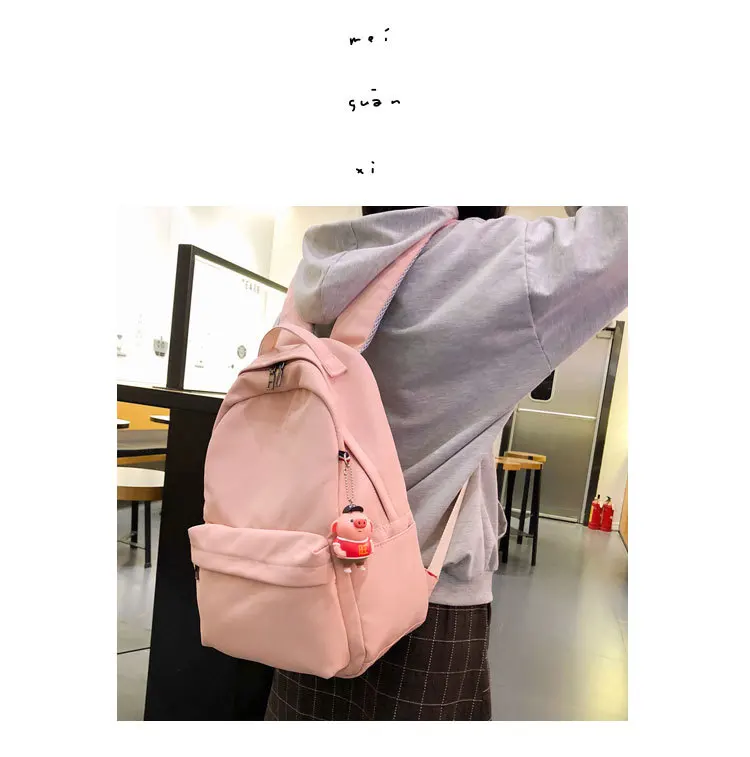 Женский рюкзак Mochila, сумки через плечо для подростков, для путешествий, для конфет, цвета для маленьких девочек, студенток