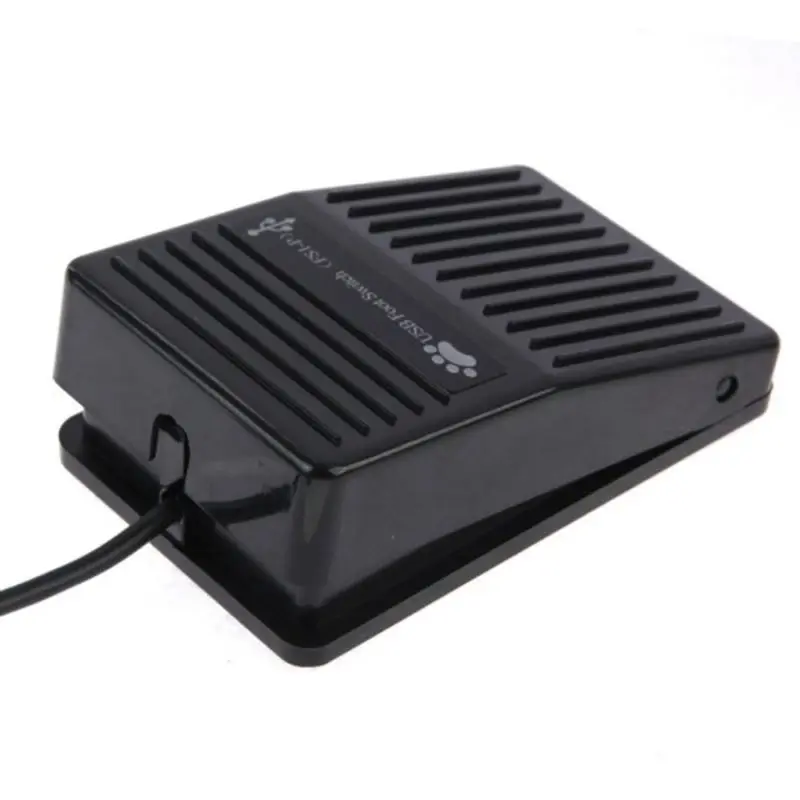 Plastic USB Single Foot Switch Pedal Control Pre-Progr Key for Keyboard Mouse PC foot pedal control switch