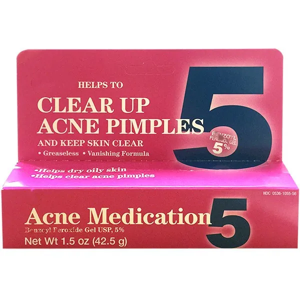 

Gel 5% Acne Medication clear skin 42g