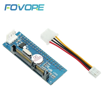 

SATA IDE adapter 40 pin IDE to SATA converter SATA-IDE converter 3.5 HDD IDE/PATA hard disk adapter with 7 pin-SATA Data Cable
