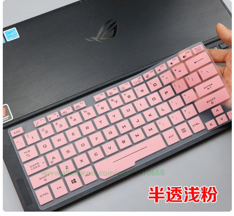 Силиконовый чехол Защита для ноутбука для ухода за кожей кожи ASUS ROG Зефир GX501GI GX501GI GX501 GX531 GX531GS GX531GV GX531GX 15,6"