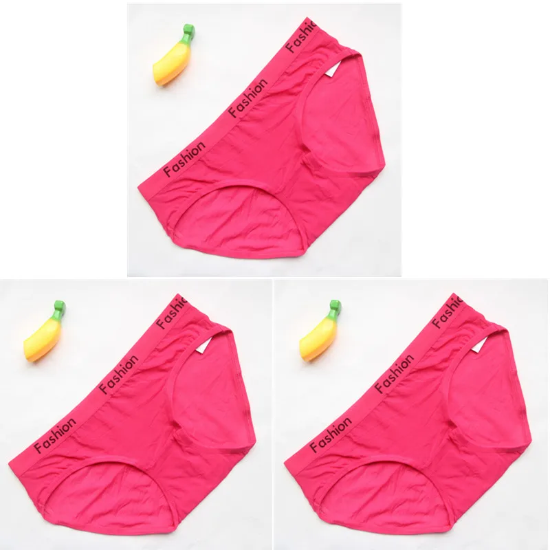 pink X 3 3 шт./компл. принт с буквами сексуальный женские прозрачные трусики нижнее белье Мода с низкой посадкой дышащее нижнее белье Бесшовные женские трусы WHP07 - Цвет: pink X 3