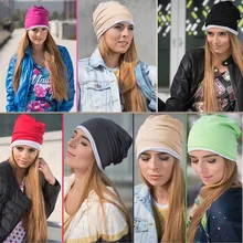 Модная женская шапка с манжетами, Женская одноцветная шапка Skullies, шапка Beanie bucket, шапка, зимние шапки для женщин, шапка