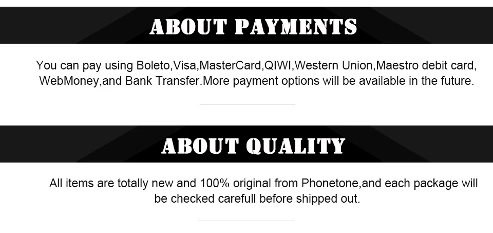 6 payment quality