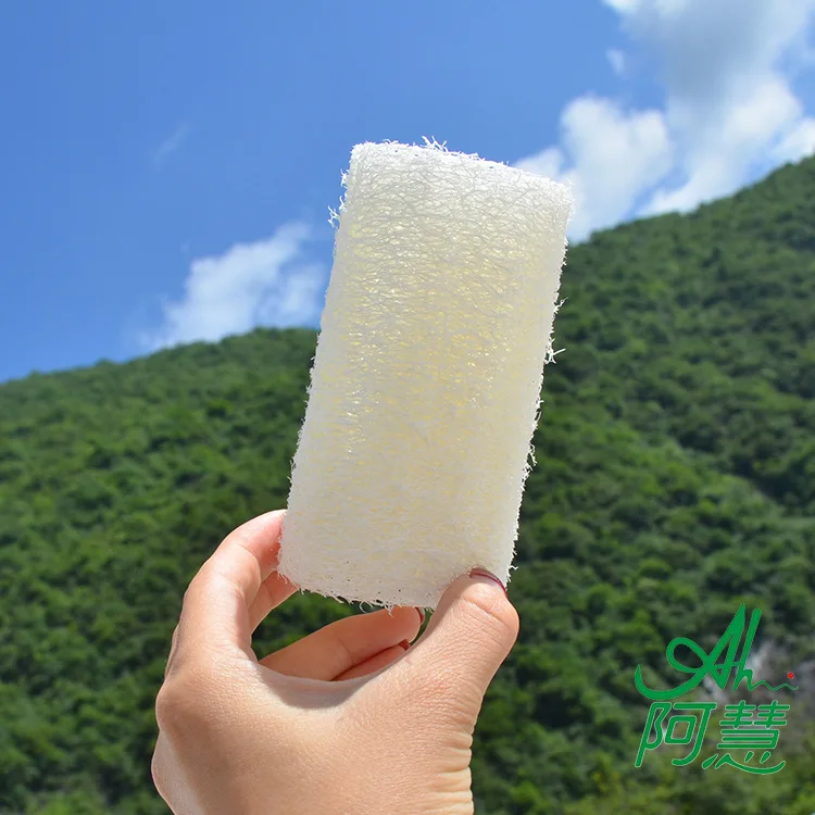 Натуральная люфа мытье посуды щетка горшок si gua duan Laogan Tendons мякомоечные блюда полезный продукт кухонные моющие средства Usefu