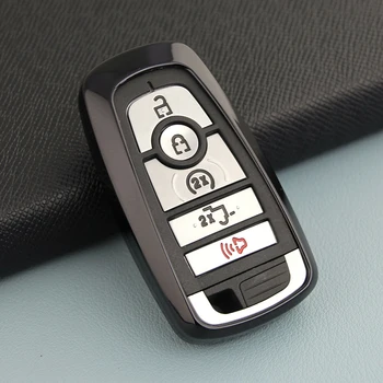 

Smart Car Key Fob Cover Case For Ford New Fusion Explorer Edge F-150 Mustang