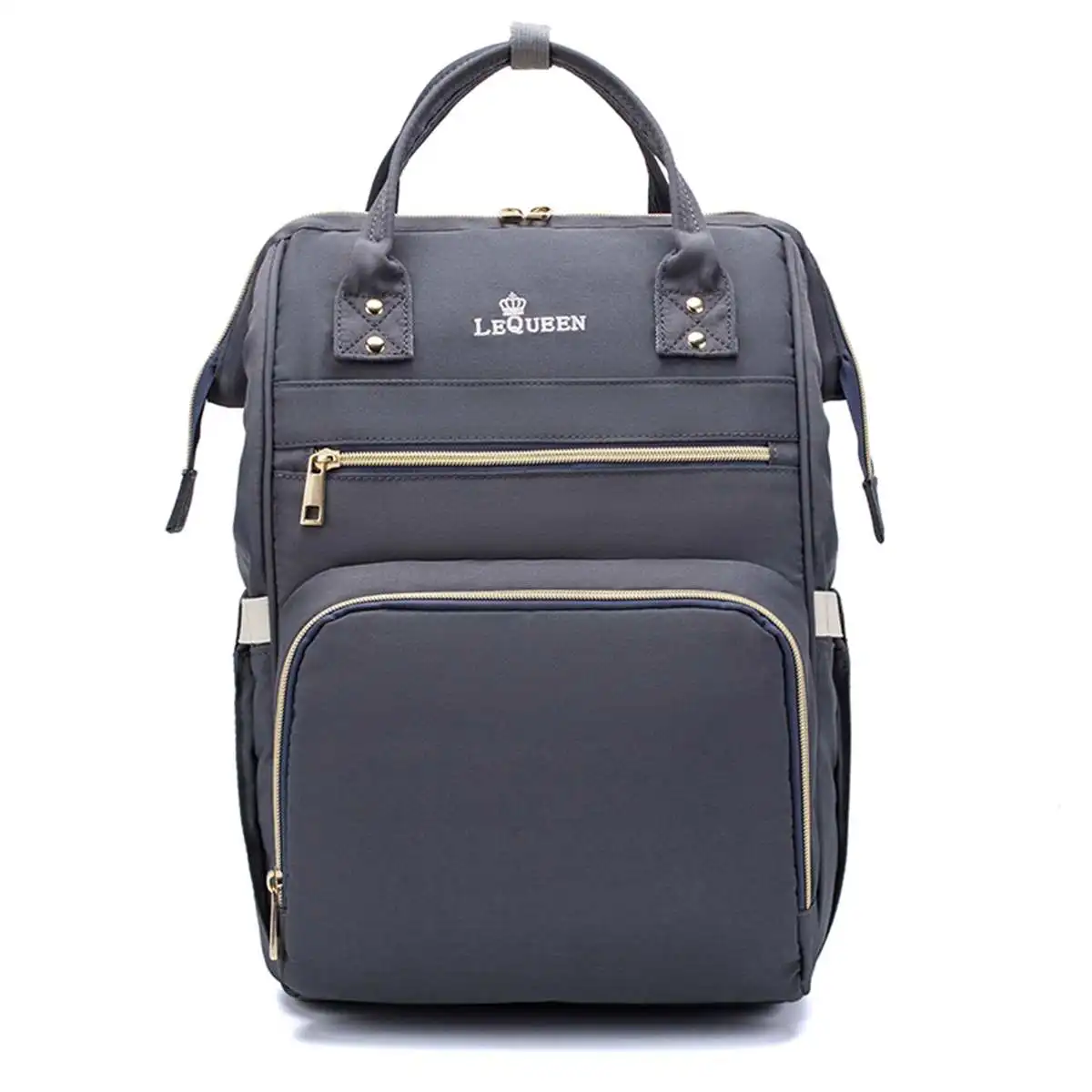 dark grey 25 стилей, модная сумка для подгузников для мам, брендовая Большая вместительная детская сумка, рюкзак для путешествий, дизайнерская сумка для ухода за ребенком - Цвет: dark grey
