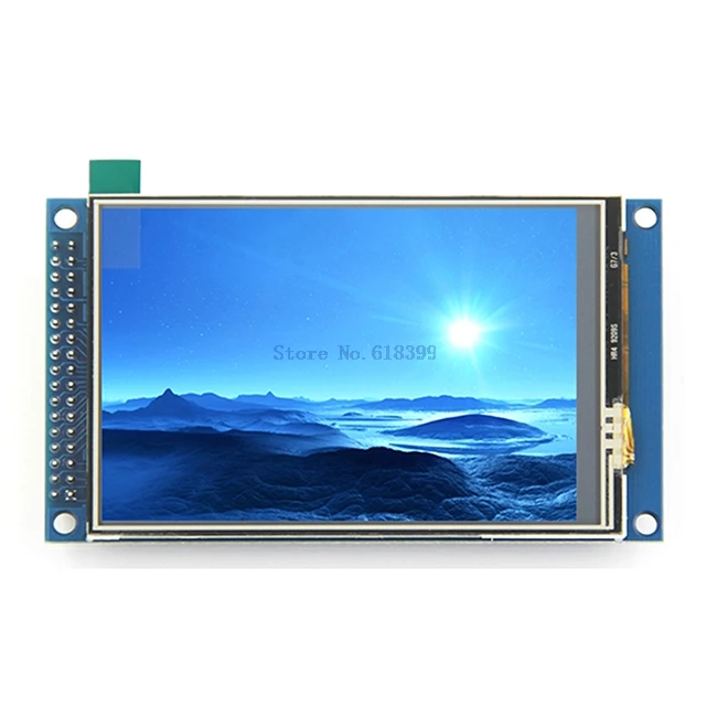 

A5-- 3.5 inch TFT color LCD module 320X480 320*480 Ultra HD support STM32 C51 ili9486 16 bits parallel 34PIN with touch xpt2046