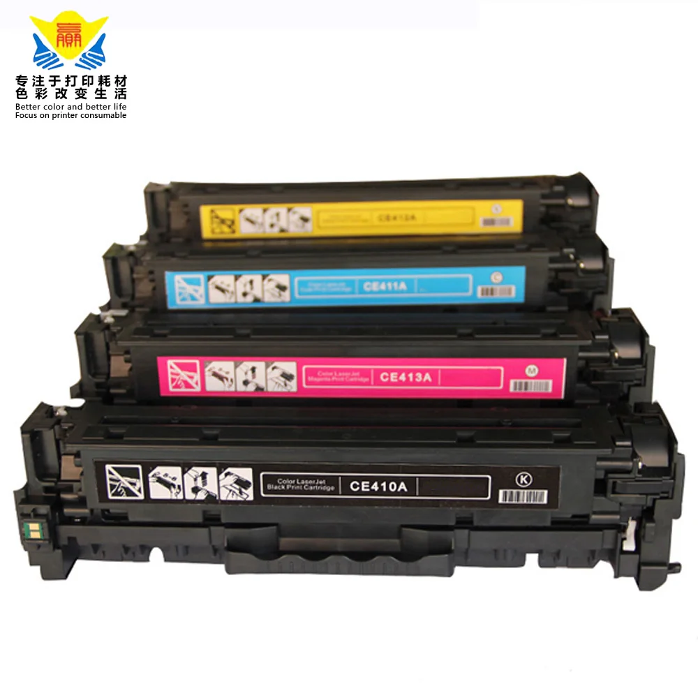 JIANGYINCHEN цветной совместимый тонер картридж CF410 CF413 для HPs LaserJet Pro M452nw M477fdw