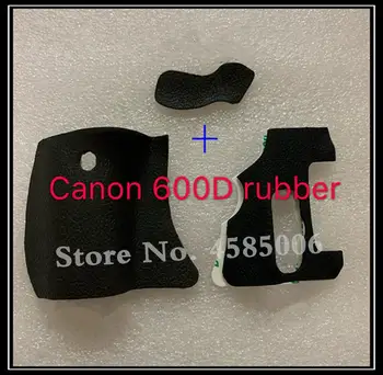 

A Set of 3 PCS New Front Grip Side Back Thumb Rubber Cover Unit for Canon FOR EOS 600D Rebel T3i Kiss X5 + Adhesive Tape+USB