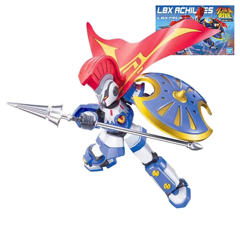 Оригинальные BANDAI WARS LBX 001 ACHILLES kunoichi император Achilles Odin Anubis Deqoo figuals Brinquedos|Игровые