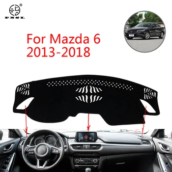 

PNSL Car Dashboard Cover Dash Mat Dash Pad Carpet For Mazda 6 Atenza 2013-2018 Sun protection anti - slip anti - uv