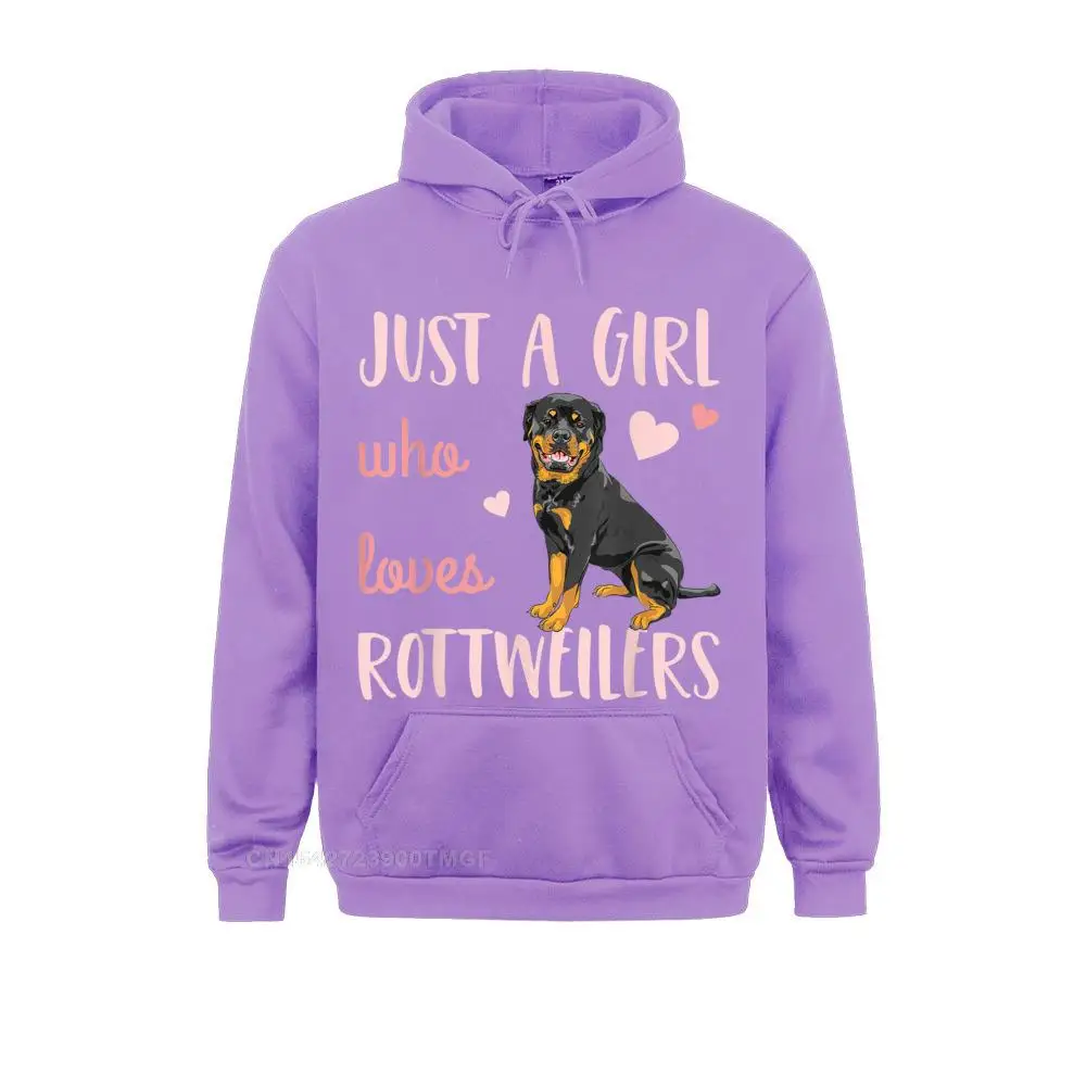 Just A Girl Who Loves Rottweilers Funny Rottie Dog Lover T-Shirt__20439 Printed On Autumn  Men Hoodies Clothes Family Long Sleeve Sweatshirts Just A Girl Who Loves Rottweilers Funny Rottie Dog Lover T-Shirt__20439purple