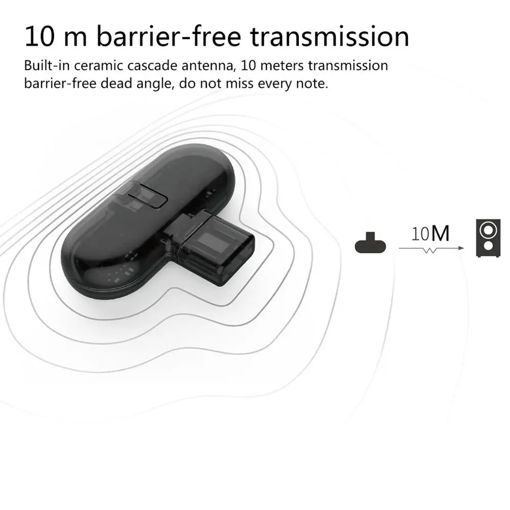 Gulikit Route + PRO Bluetooth аудио тип c USB приемопередатчик 10 м безбарьерная передача
