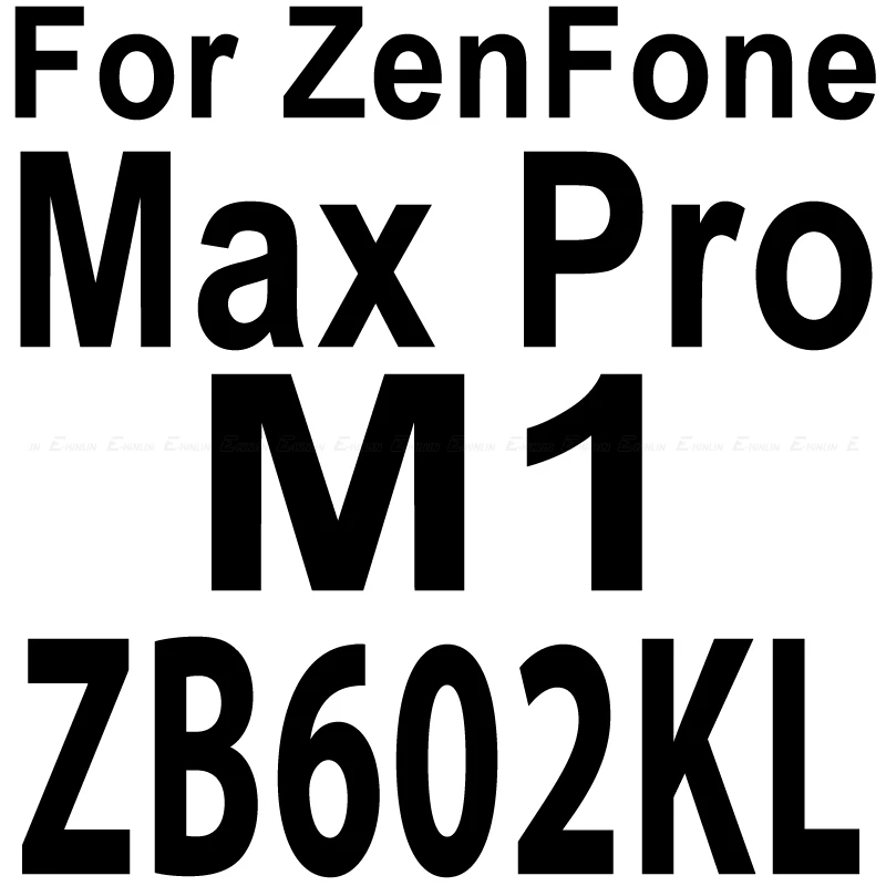 0,3 мм 2.5D полное покрытие из закаленного стекла для Asus ZenFone Max Pro Plus M1 ZB555KL ZB602KL ZB570TL Защитная пленка для экрана - Цвет: ZB602KL